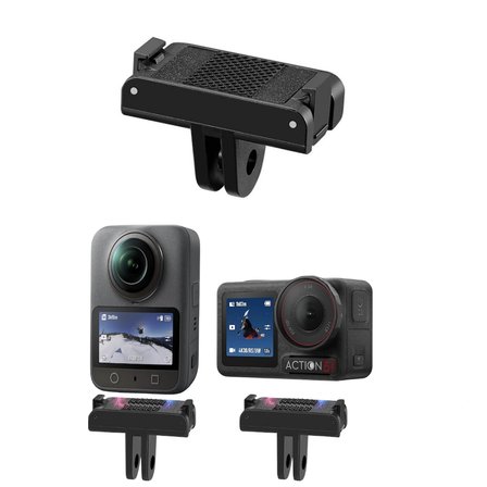 KNMASTER Manyetik Hızlı Çıkarılabilir Adaptör – DJI Uyumlu Kamera Montaj Aparatı