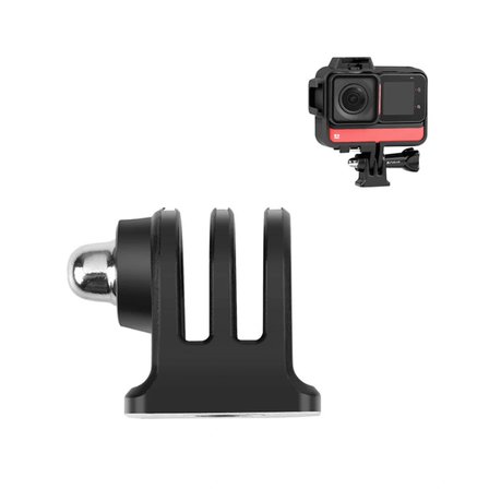KNMASTER Aksiyon Kamerası Tripod Bağlantı Adaptörü – 1/4" Vida Dişi – GoPro, DJI Osmo Action ve Insta360 Uyumlu