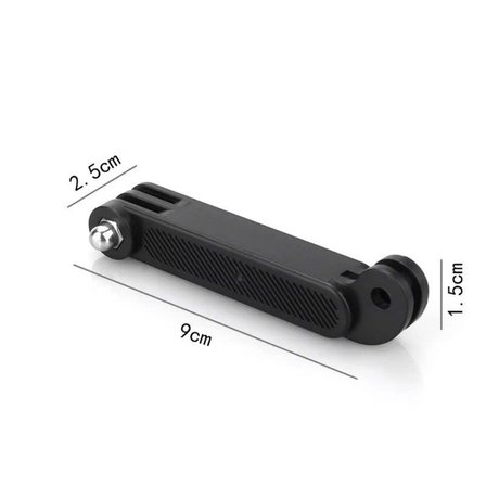 KNMASTER Aksiyon Kamerası 9CM Düz Uzatma Bağlantı Aparatı – 9 cm Aksiyon Kamera Uzatma Kolu