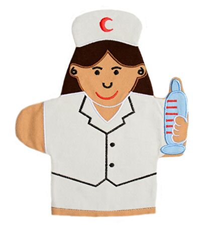 Meslekler El Kuklası Hemşire
