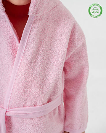 Kedicik Bornoz Pembe