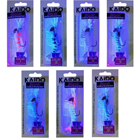 Kaido LC70S Shrimp Bait Karides 70mm 7.4gr # 01