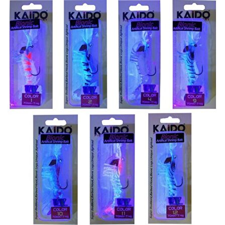 Kaido Bionic LC70S Shrimp Bait Karides 70 mm 7.4 gr Renk: 10