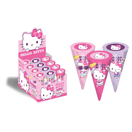 Hello Kitty Sürpriz Oyuncaklı Kornet 25 Gr.