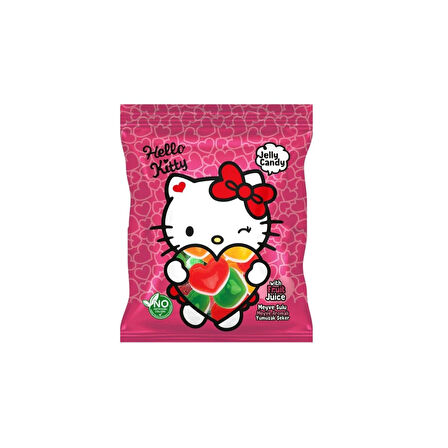 Hello Kitty Kalp Meyve Aromalı Yumuşak Şeker 80 Gr.