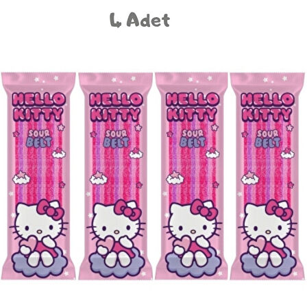 Hello Kitty Sour Belt Ekşi Şerit Şeker 20 Gr. - 4 Adet