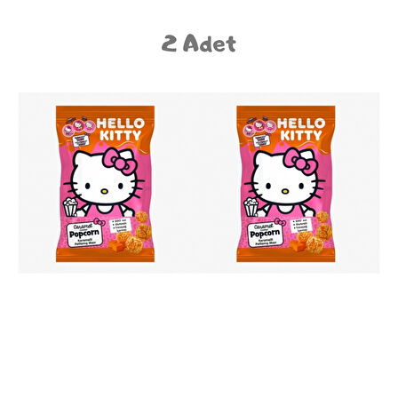 Hello Kitty Karamelli Patlamış Mısır 50g 2 Adet