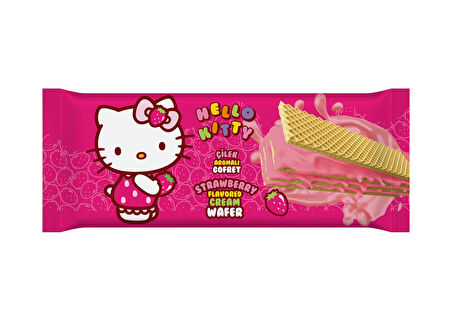 Hello Kitty Çilekli Gofret 100g