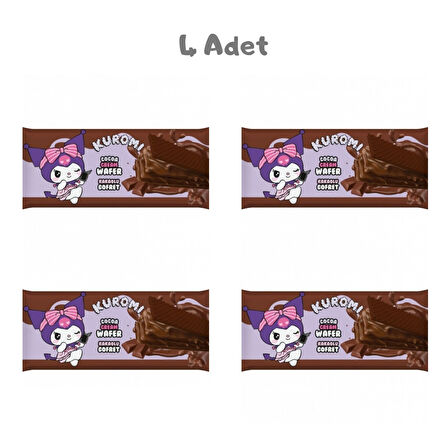 Kuromi Kakao Gofret 100g 4'lü Paket
