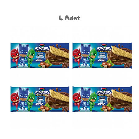 Pj Masks Fındıklı Gofret 100g 4 Adet