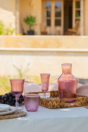 Splendid 4'lü Su Bardağı Seti Mürdüm 290 cc