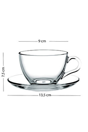 Jardin 2'li Çay Fincanı Seti 240 cc