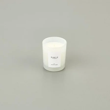 Rakle Basic Soft Fig Kokulu Mum - Beyaz - 120 gr