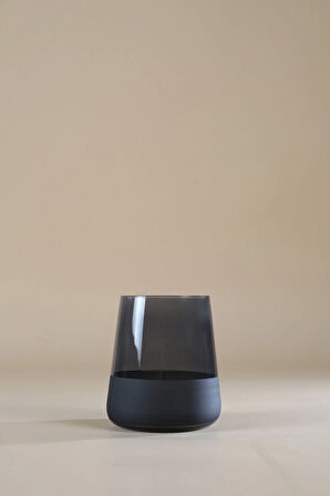 Matte 4'lü Su Bardağı Seti Siyah 420 cc