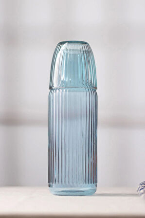 Splendid Bardaklı Sürahi Mavi 1000 cc