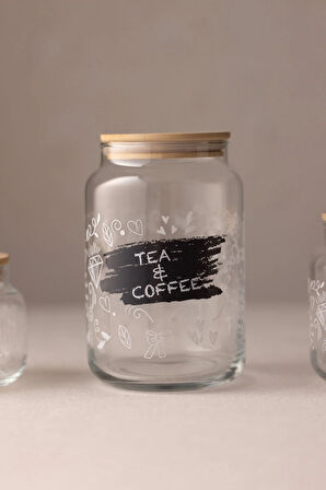 Siena Jar 3'lü Kavanoz Seti 970 cc/ 635 cc/ 430 cc