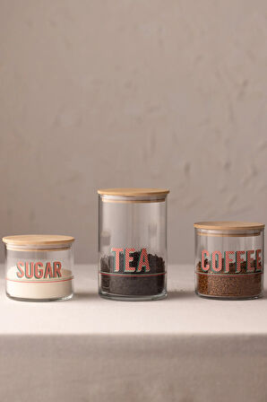 Retro Jar 3'lü Kavanoz Seti 1050 cc/ 600 cc/ 535 cc