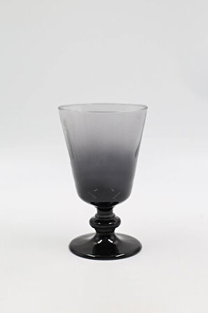 Larc 4'lü Ayaklı Su Bardağı Seti Füme 220 cc