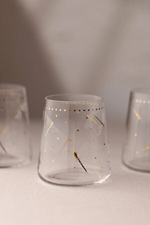 Dragonfly 4'lü Su Bardağı Seti 420 cc