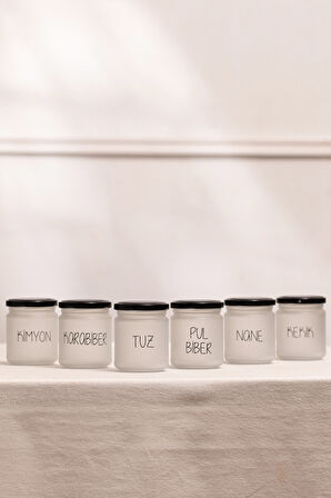 Nova 6'lı Baharatlık Seti 210 cc