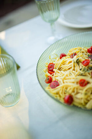 Splendid Cam 2'li Salata Kasesi Seti Yeşil 25 cm - 30 cm