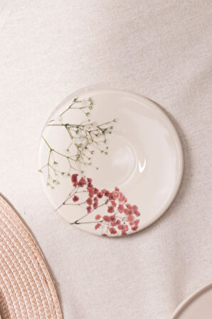 Cara Seramik 6'lı Çay Tabağı Seti 13 cm