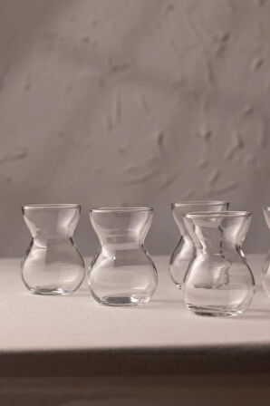 Astoria 6'lı Çay Bardağı Seti 140 cc