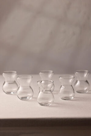 Astoria 6'lı Çay Bardağı Seti 140 cc