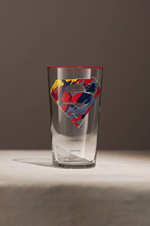 Superman 2'li Meşrubat Bardağı Seti 570 cc