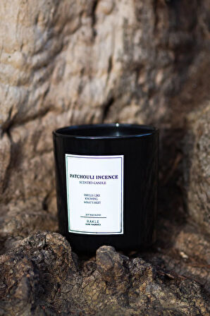 Le Jardin Patchouli Incence Kokulu 2'li Mum Seti Siyah 120 gr - 200 gr