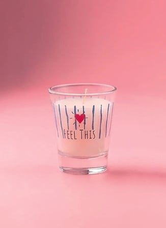 Rakle Retro Love 4'lü Mum Seti 60 gr