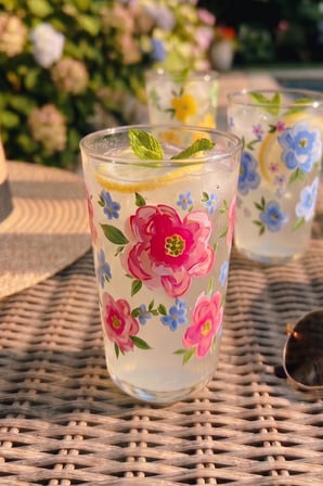Florina 4'lü Meşrubat Bardağı Seti 400 cc 