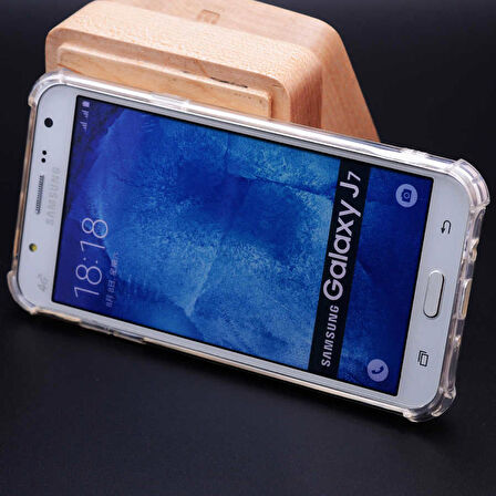 Microsonic Shock-Absorbing Kılıf Samsung Galaxy J7 Core Şeffaf