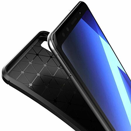Microsonic Samsung Galaxy A7 2018 Kılıf Legion Series Lacivert