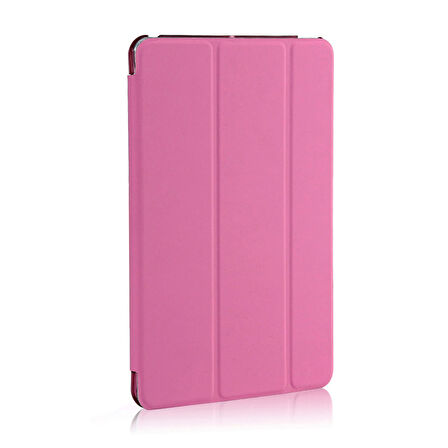 Microsonic Apple iPad 9.7 2018 (A1893-A1954) Smart Case ve arka Kılıf Pembe