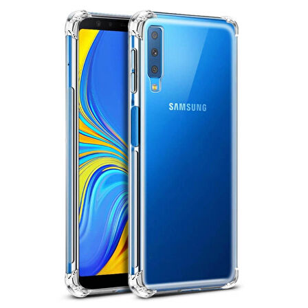 Microsonic Shock-Absorbing Kılıf Samsung Galaxy A7 2018 Şeffaf