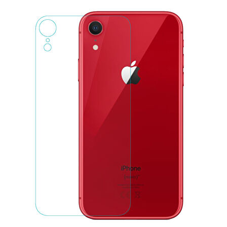Microsonic Apple Uyumlu iPhone XR (6.1'') Arka Nano Cam Ekran koruyucu