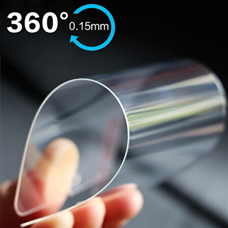 Microsonic Apple Uyumlu iPhone XR (6.1'') Arka Nano Cam Ekran koruyucu
