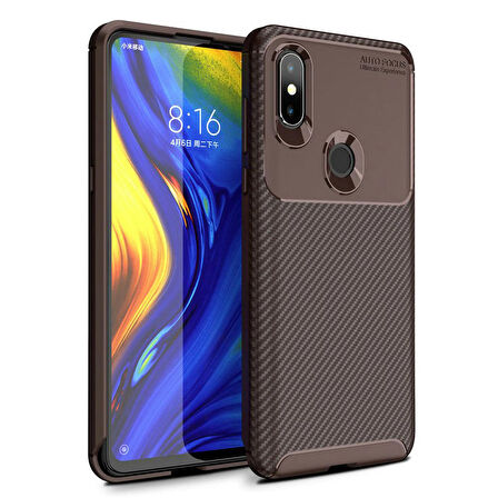 Microsonic Xiaomi Mi Mix 3 Kılıf Legion Series Kahverengi