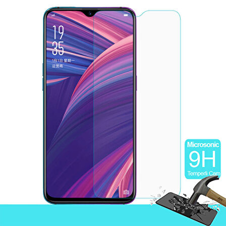 Microsonic Oppo RX17 Pro Temperli Cam Ekran Koruyucu
