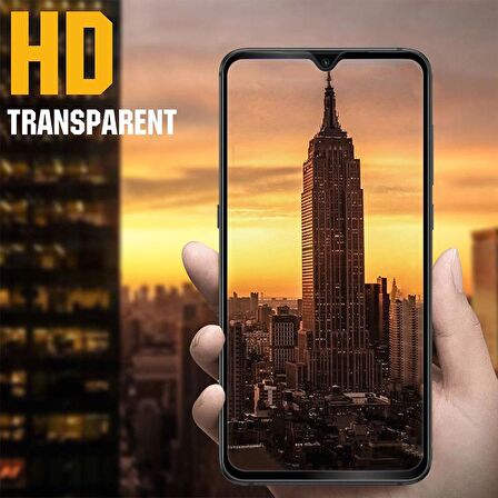Microsonic Xiaomi Mi 9 Tam Kaplayan Temperli Cam Ekran koruyucu Siyah