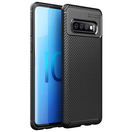 Microsonic Samsung Galaxy S10 Kılıf Legion Series Siyah