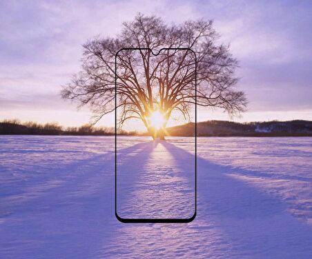 Microsonic Samsung Galaxy M30 Tam Kaplayan Temperli Cam Ekran koruyucu Siyah