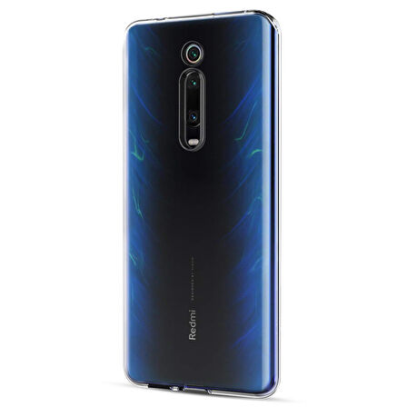 Microsonic Xiaomi Redmi K20 Kılıf Transparent Soft Beyaz