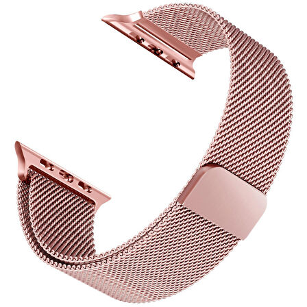 Microsonic Apple Watch 2 42mm Milanese Loop Version 3 Kordon Rose Gold