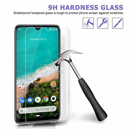 Microsonic Xiaomi Mi A3 Temperli Cam Ekran koruyucu