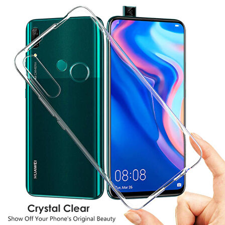 Microsonic Huawei P Smart Z Kılıf Transparent Soft Beyaz
