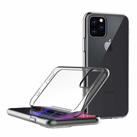 Microsonic Apple iPhone 11 Pro (5.8'') Kılıf Transparent Soft Beyaz