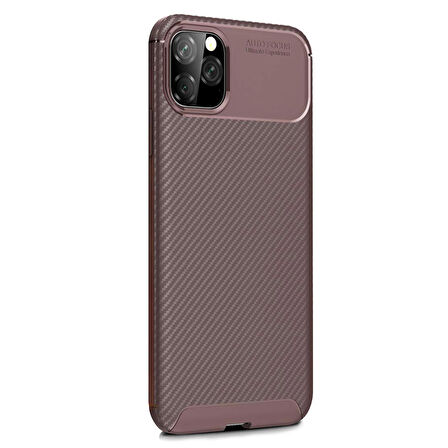 Microsonic Apple iPhone 11 Pro Max (6.5'') Kılıf Legion Series Kahverengi