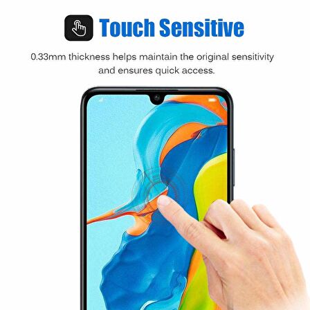 Microsonic Huawei P30 Lite Privacy 5D Gizlilik Filtreli Cam Ekran Koruyucu Siyah